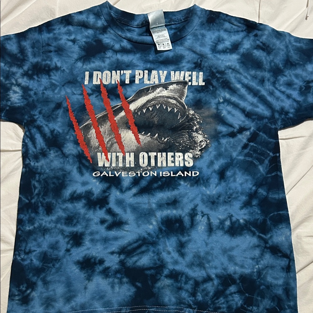 Blue Shark Graphic T-Shirt